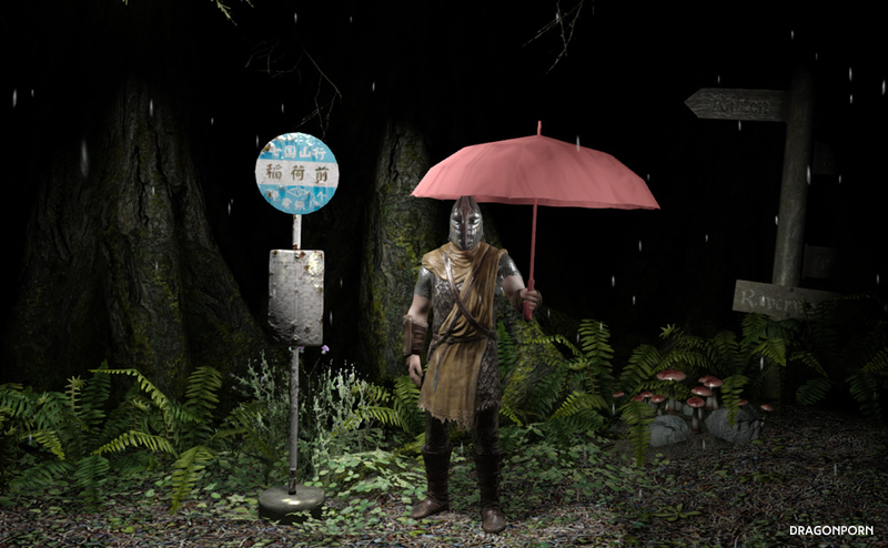 Illustration for article titled Just What Skyrim Needs: My Neighbor Totoro